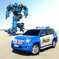 Police Robot Car Transform War