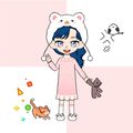 K-pop Webtoon Character Girls
