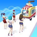 Noodle Rush Run - Food Truck Challenge 3D