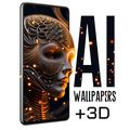 Mis fondos de pantalla AI +3D en vivo
