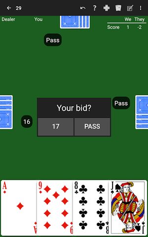 Screenshot 12: 29 Card Game by NeuralPlay