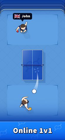 Screenshot 1: Pongfinity Duels: 1v1 Online T