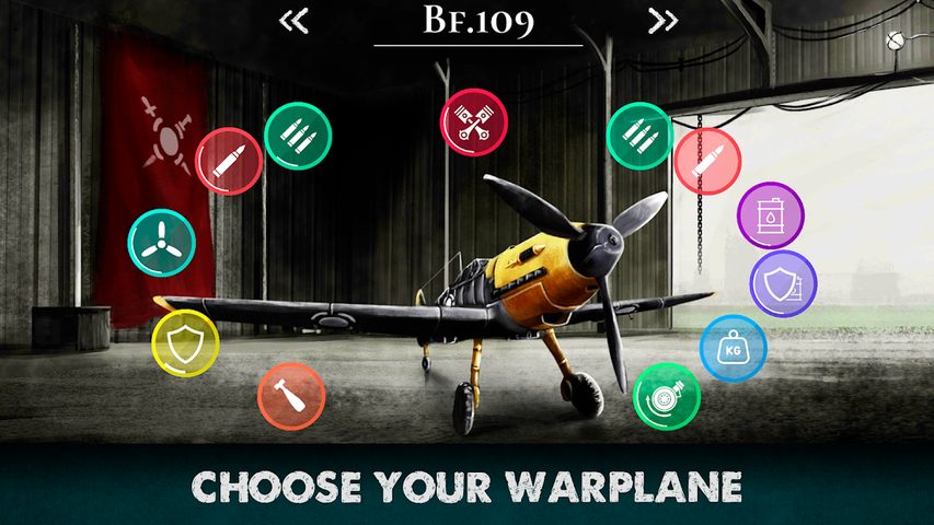 Screenshot 2: Warplanes Inc. WW2 War on Hill