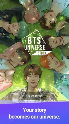 Screenshot 1: BTS Universe Story