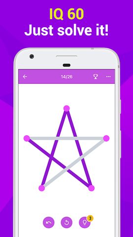 Screenshot 1: 1LINE – One Line with One Touch