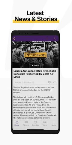 Screenshot 3: Los Angeles Lakers