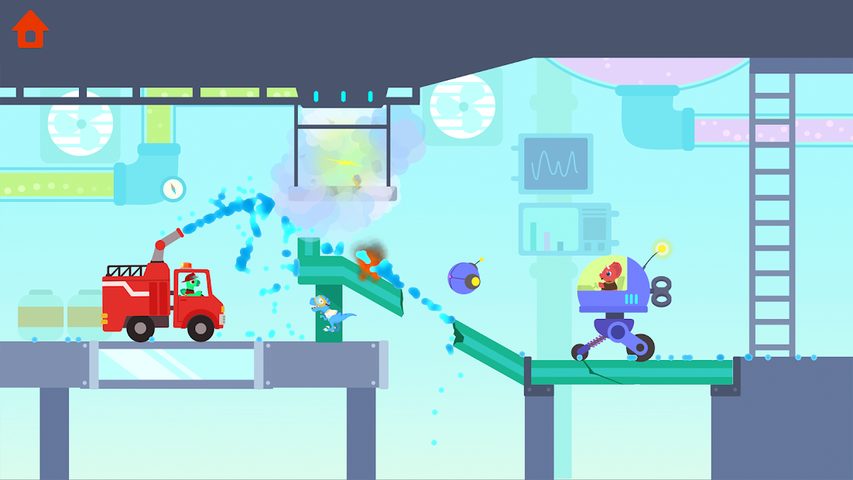 Screenshot 15: Dinosaur Fire Truck: for kids