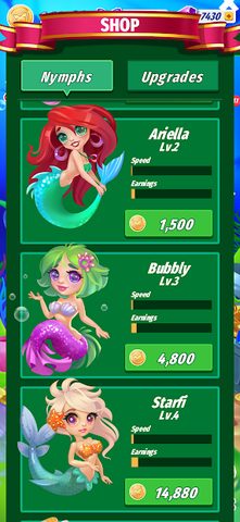 Screenshot 1: Fairy Merge! - Mermaid House