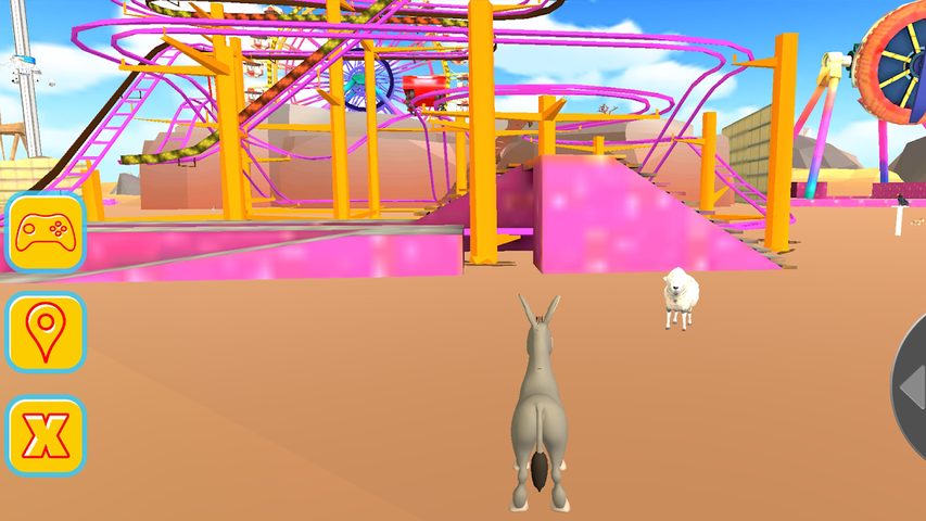 Screenshot 2: Donald Donkey Amusement Park W