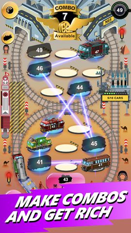 Screenshot 4: Train Merger Idle Train Tycoon