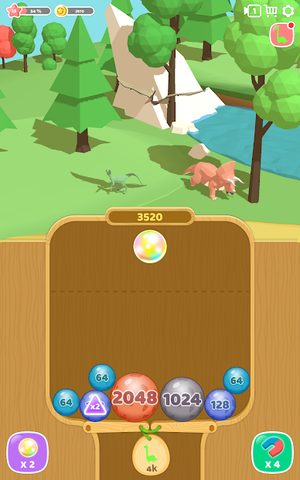 Screenshot 12: Dino 2048:Merge Jurassic World
