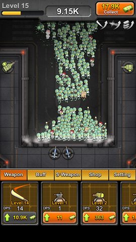 Screenshot 1: Idle Zombies