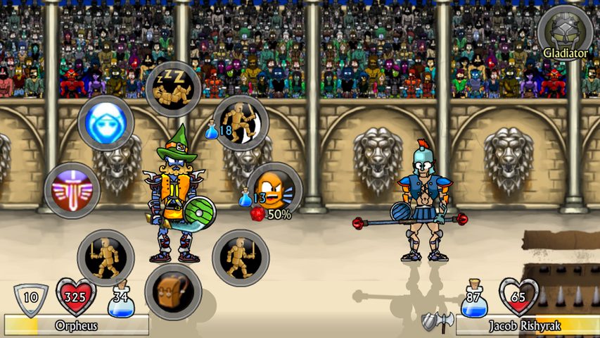Screenshot 1: Swords and Sandals 2 Redux