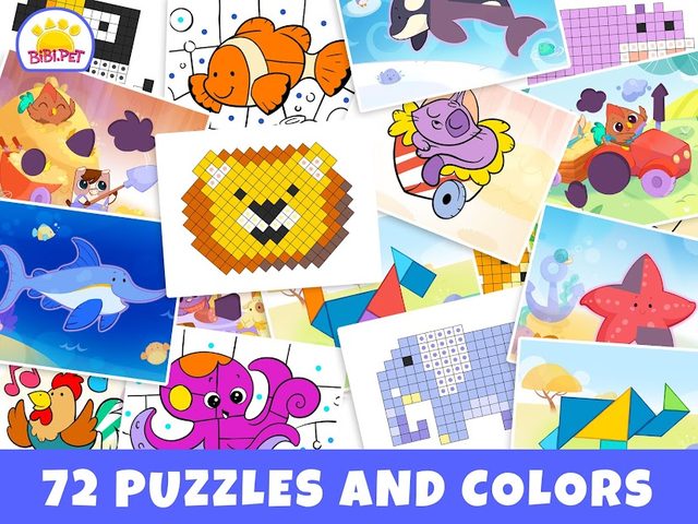 Screenshot 11: Bibi.Pet Pixel and Tangram Gam