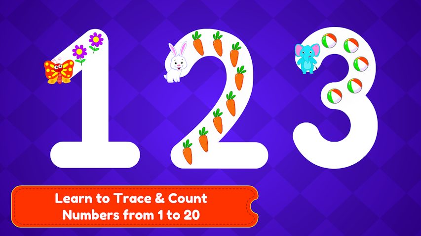 Screenshot 13: Tracing Numbers 123 & Counting Game for Kids