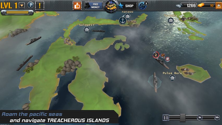 Screenshot 5: Naval Warship: Pacific Fleet