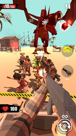 Screenshot 4: Merge Gun:FPS Shooting Zombie