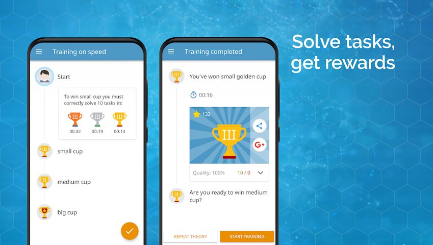Screenshot 2: Math games: mental arithmetic, mathematics
