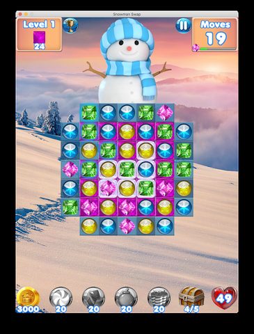 Screenshot 13: Snowman Swap - match 3 games and Christmas Games