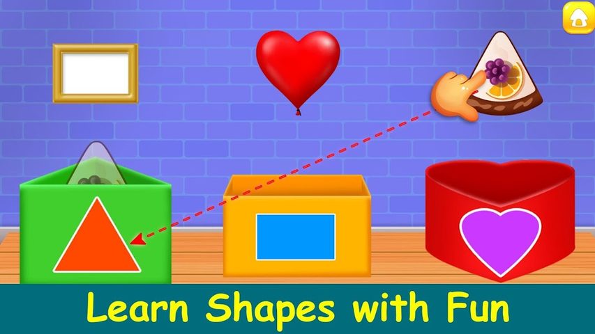 Screenshot 3: Learn Colors and Shapes For Toddlers.