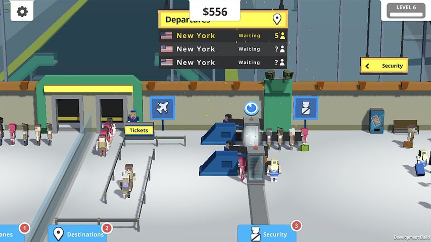 Screenshot 1: Idle Tap Airport