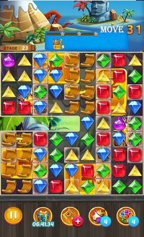 Screenshot 1: Jewels Classic