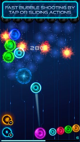 Screenshot 1: Magnetic Balls: Neon
