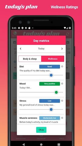 Screenshot 4: Today's Plan