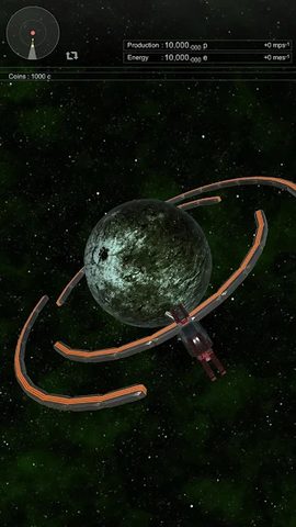 Screenshot 1: Click Planet - Spacecraft