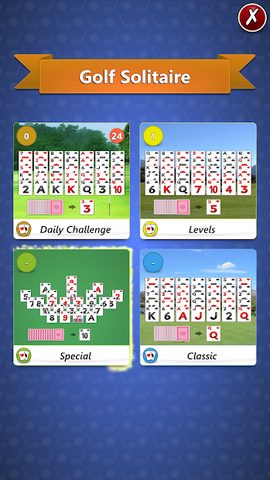 Screenshot 2: Golf Solitaire - Card Game