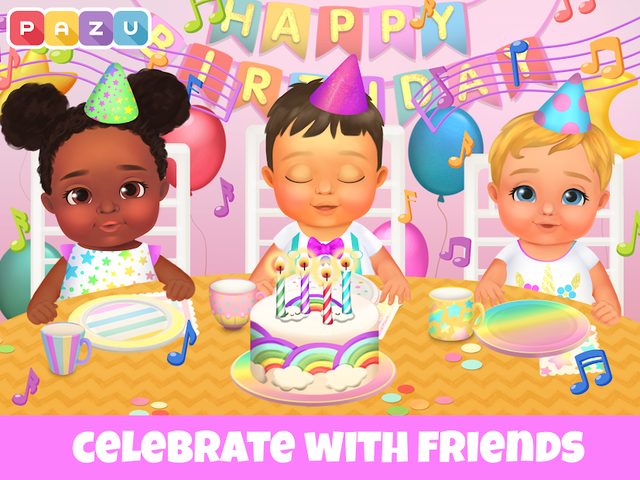 Screenshot 7: Baby Birthday Maker Game