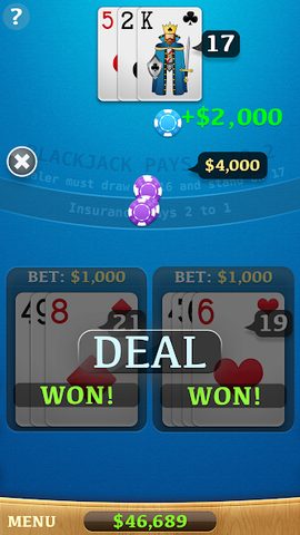 Screenshot 18: Blackjack