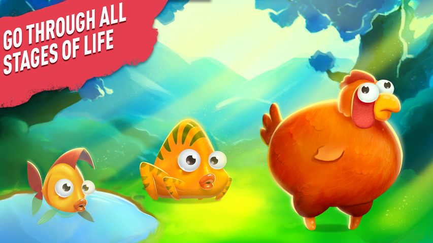 Screenshot 1: Human Evolution Clicker