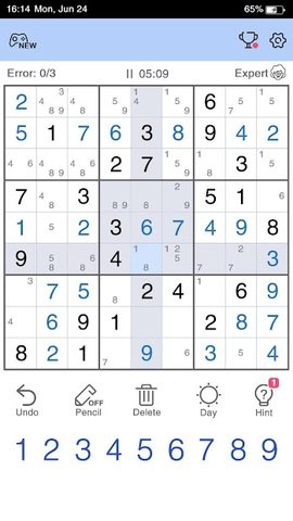 Screenshot 2: Sudoku - Free Sudoku Game