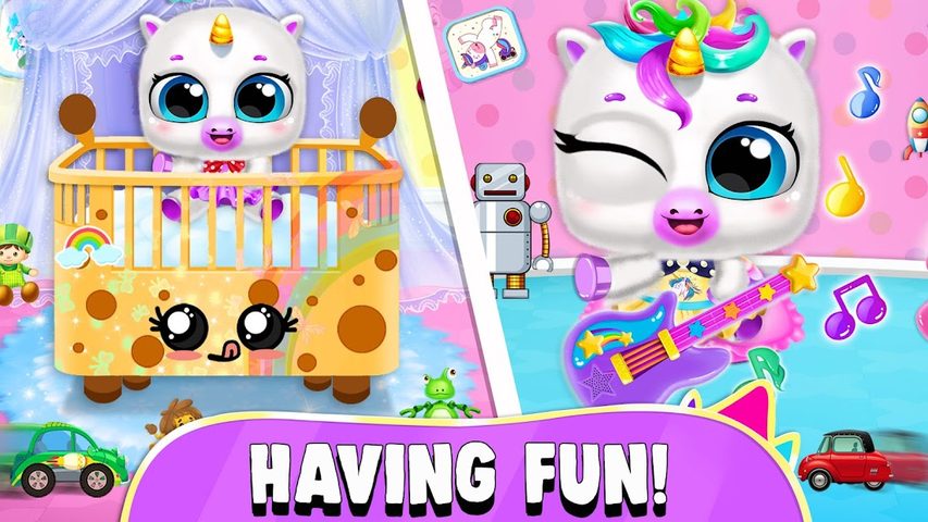 Screenshot 5: Pregnant Mom Baby Unicorn Game