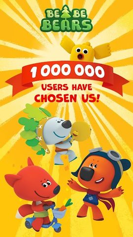 Screenshot 1: Bebebears: Stories and Learning games for kids