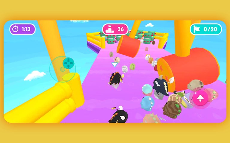 Screenshot 21: Fall.io - Race of Dino