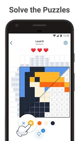Screenshot 1: Nonogram Color - picture cross