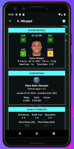 Screenshot 4: Player Potentials 21