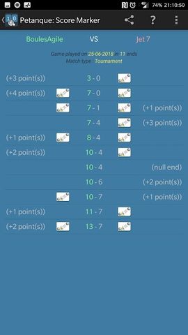 Screenshot 7: Petanque: Score Marker