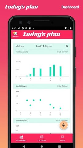 Screenshot 2: Today's Plan