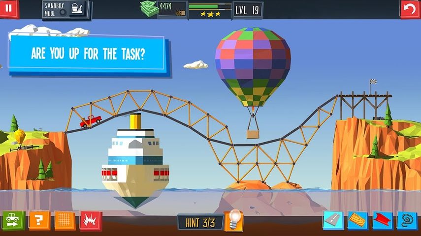 Screenshot 14: Build a Bridge!