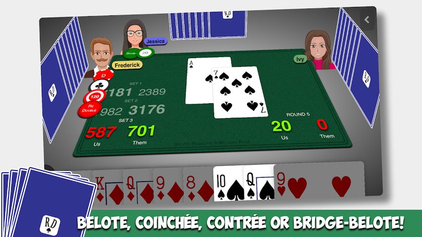 Screenshot 2: Belote-Rebelote