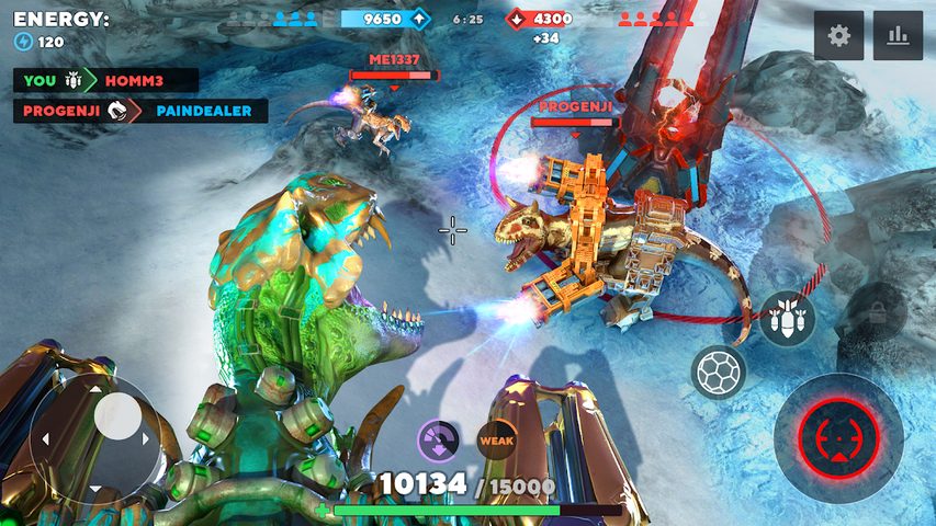 Screenshot 2: Dino Squad: Dinosaur Shooter