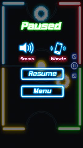 Screenshot 3: Glow Air Hockey