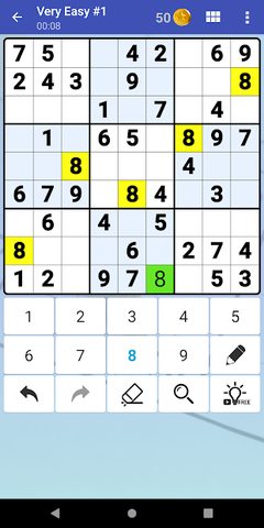 Screenshot 1: Sudoku - Classic Brain Puzzle Game