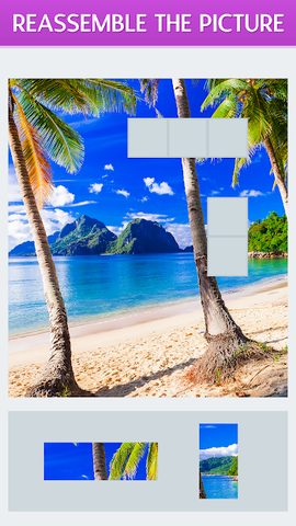 Screenshot 1: Stripes: Jigsaw Puzzles