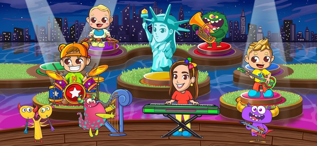 Screenshot 1: Vlad & Niki: Music Band