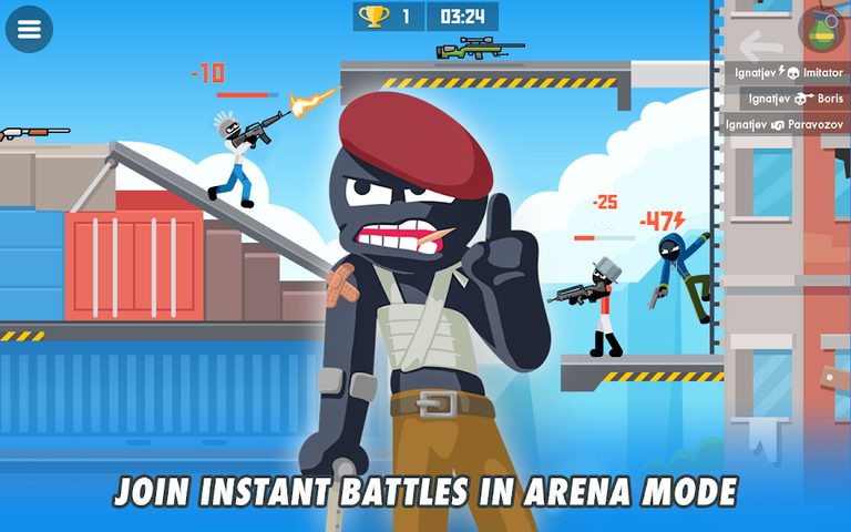 Screenshot 11: Stickman Combats: Multiplayer Stick Battle Shooter