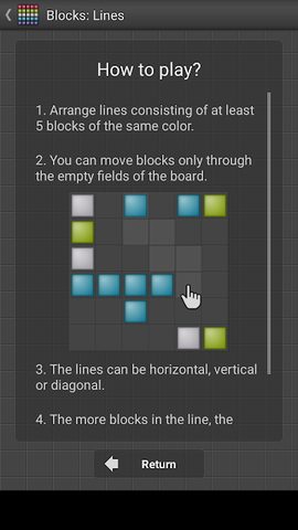 Screenshot 3: Blocks: Lines - Puzzle game